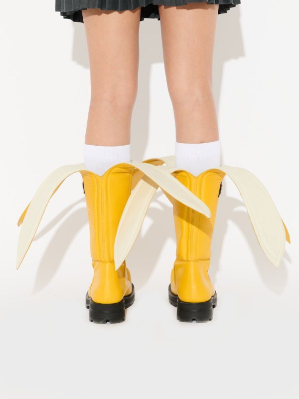 BANANA BOOT MOGGIES in YELLOW