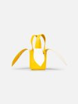 BANANA BUCKET BAG in YELLOW ECRU