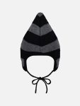 SPIKE BONNET in BLACK GREY