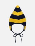 SPIKE BONNET in YELLOW NAVY BLUE