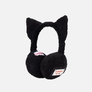 EAR WARMER in BLACK