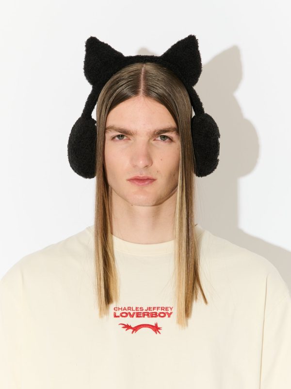 EAR WARMER in BLACK