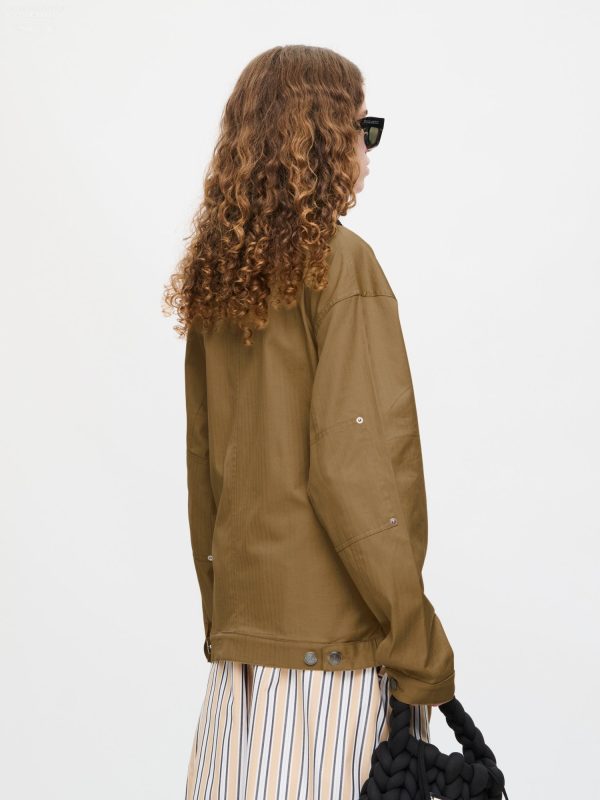 HUG JACKET in BEIGE