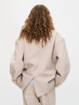 LATE TO WORK JACKET in BEIGE