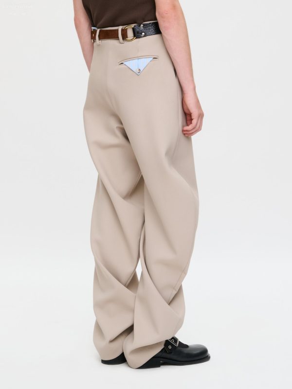 TOPSY TURVY PANT in BEIGE