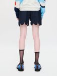 FORMAL SCALLOPED BOXER SHORTS in NAVY