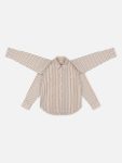 HOLD ME SHIRT in BEIGE STRIPE