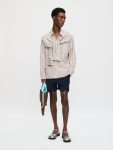 HOLD ME SHIRT in BEIGE STRIPE