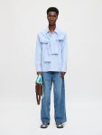 HOLD ME SHIRT in BLUE STRIPE