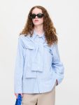 HOLD ME SHIRT in BLUE STRIPE