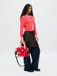 DOUBLE SOFT CARDI in CORAL PINK