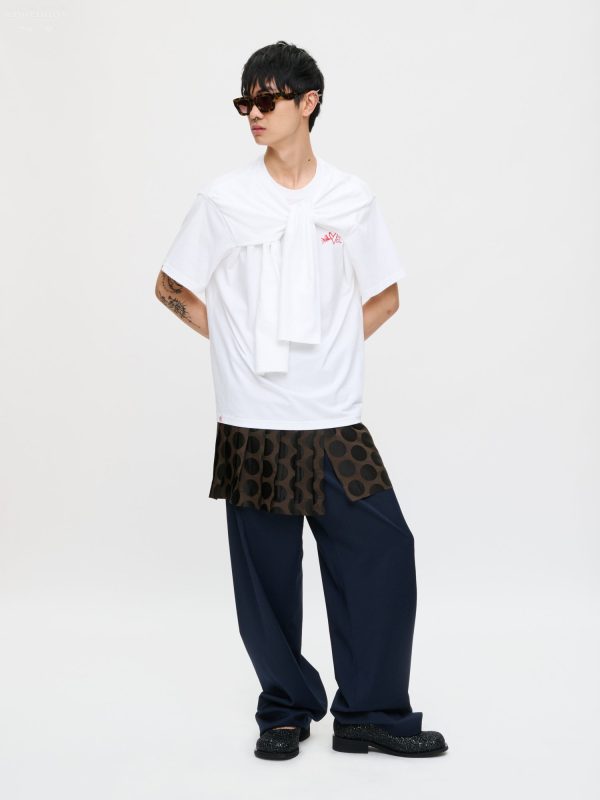 HOLD ME TEE in WHITE