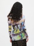 POWERMESH TOP in MULTICOLOUR