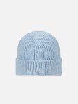 CHUNKY RIB BEANIE in LIGHT BLUE