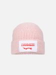 CHUNKY RIB BEANIE in PINK