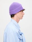 CHUNKY RIB BEANIE EXCLUSIVE in PURPLE