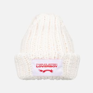 CHUBBY BEANIE in ECRU