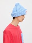 CHUBBY BEANIE in LIGHT BLUE