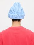 CHUBBY BEANIE in LIGHT BLUE