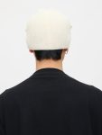 EARS RIB BEANIE in ECRU
