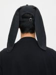 BUNNY CAP in BLACK TARTAN
