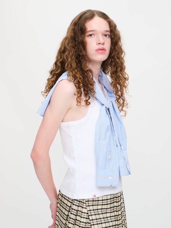 HOLD ME EVERYWHERE SCARF in BLUE STRIPE