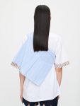 HOLD ME EVERYWHERE SCARF in BLUE STRIPE