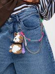 CHARACTER CROCHET BAG CHARM in BULLDOG