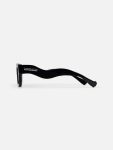 TOPSY TURVY SUNGLASSES in BLACK