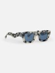 TOPSY TURVY SUNGLASSES in GREY TORTOISE SHELL