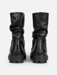 SLOUCH BOOT MOGGIES in BLACK