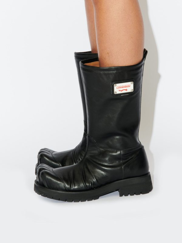 BOOT MOGGIES in BLACK