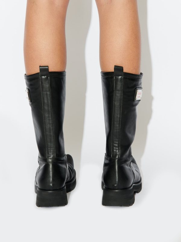 BOOT MOGGIES in BLACK