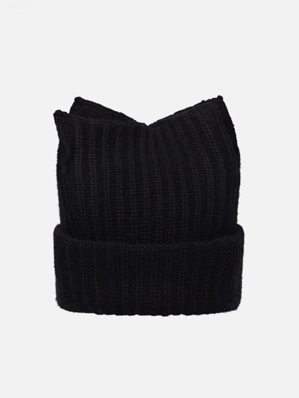 BOX BEANIE in BLACK
