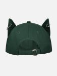 PIERCED EARS CAP EXCLUSIVE in FOREST GREEN