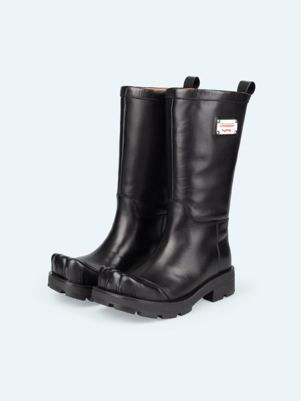 BOOT MOGGIES in BLACK