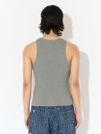 LOGO TANK TOP in GREY WHITE