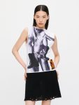 GRAPHIC TANK TOP in WHITE
